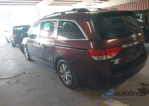 2014 Honda Odyssey Ex-L z USA, uszkodzony, nr VIN 5FNRL5H67EB087375